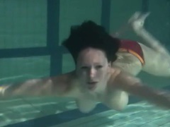 Find-Best-Panties.com presents: Bikini stripped from girl in the pool