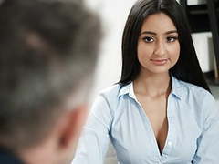 Find-Best-Panties.com presents: Hot secretary and her big cocked boss
