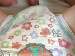 Find-Best-Panties.com presents: Boy and girl in wet goodnites diapers plat with a dildo sex