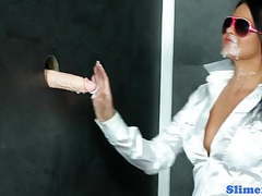 Find-Best-Panties.com presents: Gloryhole sluts sucking for cum