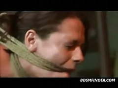 Find-Best-Panties.com presents: Tied whipped and toyed bondage