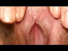 Find-Best-Panties.com presents: Close up on juicy wet hairy pussy bvr