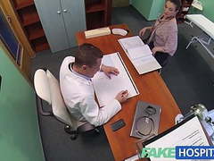Find-Best-Panties.com presents: Fakehospital horny saleswoman strikes a deal with the dr