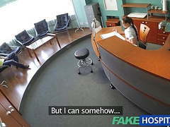 Find-Best-Panties.com presents: Fakehospital sexy nurse heals patient with hard office sex
