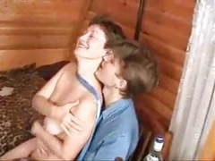 Find-Best-Panties.com presents: Russian mom play strip poker with not her son