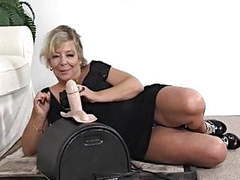 Find-Best-Panties.com presents: Mature tries it first time