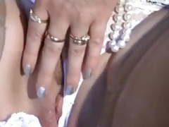 Find-Best-Panties.com presents: Mature mom upskirt, flashing, fingering smooth shaved pussy