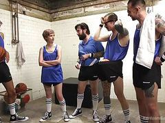 Find-Best-Panties.com presents: 1970's undercover journalist gangbang fantasy