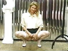 Find-Best-Panties.com presents: Blonde spreads her legs to show off her pussy and ass