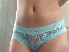 Find-Best-Panties.com presents: Babe removing cloths and masturbating