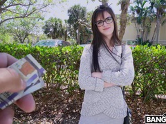 Find-Best-Panties.com presents: Shy girl with glasses gets fucked balls deep in doggy - piper june, Couple, Hardcore, Reality, Car Fucking, Money, Brunettes, Long Hair, Blowjob, Doggystyle, Clothed Sex, Skinny