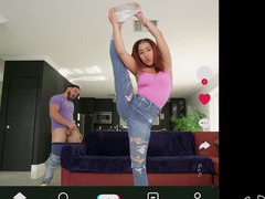 Find-Best-Panties.com presents: Provocative latina roommate kira perez seduced a guy for sex, Couple, Hardcore, Latina, Flexible, Redhead, Jeans, Natural Tits, Pussy Licking, Pussy, Blowjob, Cowgirl, Asshole, Doggystyle