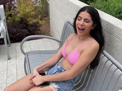 Find-Best-Panties.com presents: Aiming for angel gostosa's face, HD POV, Couple, Hardcore, Skinny, Latina, Long Hair, Bikini, Natural Tits, Pussy, Blowjob, Ball Licking, Rim Job, Handjob, Titjob