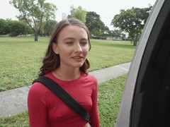 Find-Best-Panties.com presents: Veronica church with shaved pussy sucking her lover's dick