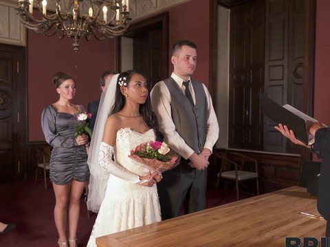 Find-Best-Panties.com presents: Hot ass bride killa raketa drops her panties to ride a hard dick