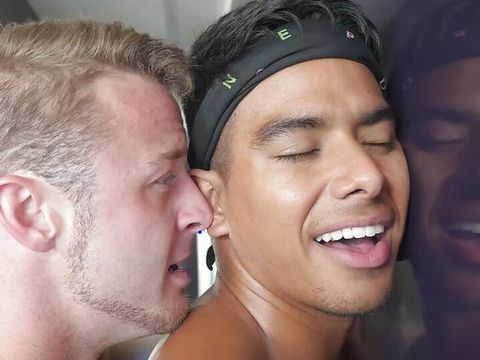 Find-Best-Panties.com presents: Workout buddies play with sweaty cocks