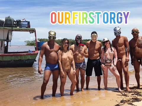 Find-Best-Panties.com presents: I took my wives to a gangbang with my friends on an old boat in salvador
