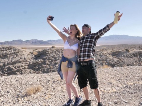 Find-Best-Panties.com presents: Amber moore enjoys while giving her lover a good blowjob