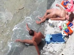 Find-Best-Panties.com presents: Tanning babe on the beach gets eaten out