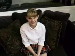 Find-Best-Panties.com presents: Adorable schoolgirl gives head before sex
