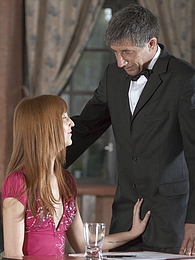 Find-Best-Panties.com presents: Cute teenager fucking the senior teacher for better grades