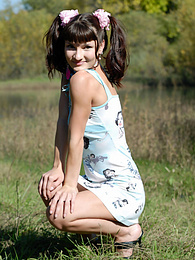 Find-Best-Panties.com presents: Hot beauty teen knows that her sexy smile and much sexier body will bring you on cloud seven of excitement.