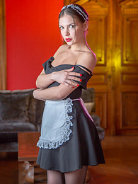 Find-Best-Panties.com presents: Sexy Maid Henessy betrays Natalie Starr and fucks boyfriend