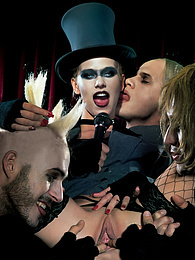 Find-Best-Panties.com presents: Glamour Punk Fetish with Hot Cock Sucker Bitch Cora Menson