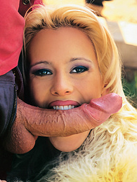 Find-Best-Panties.com presents: Blonde Cora Works Hard With Mouth and Ass to Get a Facial