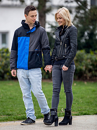 Find-Best-Panties.com presents: Horny blonde babe Zazie Skymm gets fucked raw after a great first date
