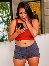 Find-Best-Panties.com presents: Curvy exotic teen Julz Gotti fucks her naughty step dad