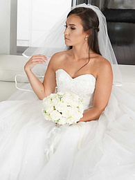 Find-Best-Panties.com presents: Bootylicious bride Kelsi Monroe screws a handsome officiant on her wedding day