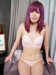 Find-Best-Panties.com presents: Asian girl Shiori Fujimori displays her petite tiny tits and unveils her complete nakedness in a solo